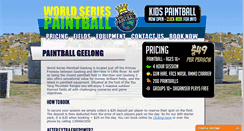 Desktop Screenshot of paintball-geelong.com.au